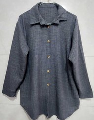 تصویر شومیز مانتویی و شلوار یگانه کد:۱۲۲۶ 