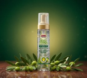 تصویر موس حالت دهنده مو آفریکن‌پراید مدل Olive حجم ۲۵۱ میلی‌لیتر (مناسب موهای مجعد و فر) |پرداخت در ۴ قسط 