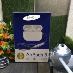 تصویر ایرپاد بلوتوثی مدل SA-Mo1 Airpodspro airbuds5 ا545 - سفید 