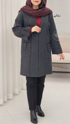 تصویر پالتو فوتر پرستو - مشکی / سایز یک(۳۸تا۴۲) 