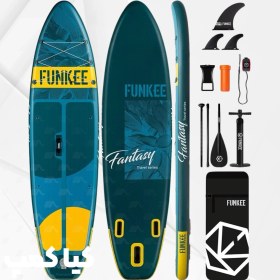 تصویر پدل برد funkee رنگ آبی 