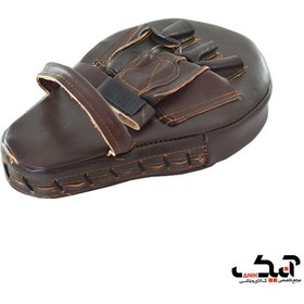 تصویر میت پنجه ای ساعد دار چرم مدل 1400 