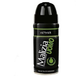 تصویر اسپری بدن مردانه وتیور اومو 150 میل مالیزیا Malizia Vetyver Uomo Spray For Men 150ml