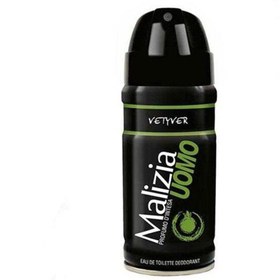 تصویر اسپری بدن مردانه وتیور اومو 150 میل مالیزیا Malizia Vetyver Uomo Spray For Men 150ml