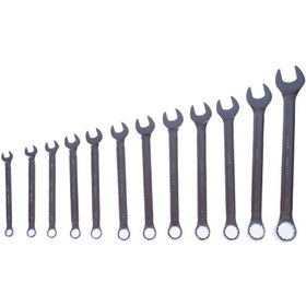 تصویر مجموعه 12 عددی آچار یک سر تخت یک سر رینگی رونیکس مدل RH-2102 Ronix RH-2102 12 Pcs Combination Wrench Set