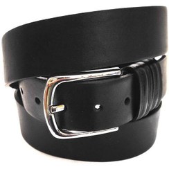 تصویر کمربند چرم طبیعی مردانه سایز ۱۲۰ مشکی 