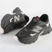 تصویر کتانی زنانه مدل نیو فیس ارسال رایگان - مشکی سفید / 