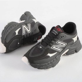 تصویر کتانی زنانه مدل نیو فیس ارسال رایگان - مشکی سفید / 