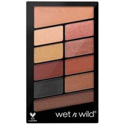 تصویر پالت سایه ده رنگ کالر آیکون وت اند وایلد wet n wild 