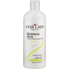 تصویر نرم کننده مناسب موهای خشک استار لیدی Conditioner suitable for dry Star Lady hair