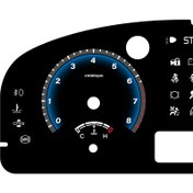تصویر صفحه کیلومتر اسپرت پژو ۴۰۵ طرح دنایی 