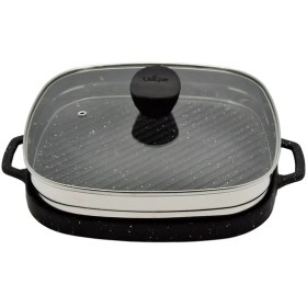 تصویر تابه گریل چدن یونیک 