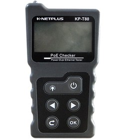 تصویر تستر کابل شبکه Rj45 کی نت پلاس KP-NT00T80 Knet Plus Rj45 Link Tester / KP-NT00T80