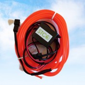 تصویر اِلوایر نارنجی،ولتاژ کار12ولت،متراژ 2متر.ویتکار 