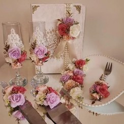 تصویر تزیین وسایل نامزدی و بله برون عروس 5993 