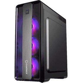 تصویر کیس کامپیوتر گیم مکس مدل GAMEMAX G511 MoonLight FRGB WT Mid Tower Case