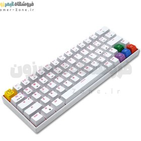 تصویر کیکپ طرح Pac-Man کیبورد مکانیکال PBT Pac-Man Keycap for Mechanical Keyboards 