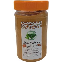 تصویر کره بادام زمینی جیف ایرانی | نیم کیلویی | الماس سلامت | (مشابه جیف آمریکایی) 