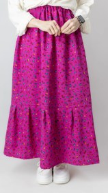 تصویر دامن گل گلی 