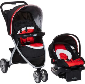 تصویر کالسکه و کریر سه چرخ گراکو GRACO Graco Stroller and Car Seat-7AZ00SCE3-1926494