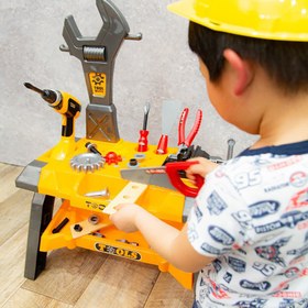 تصویر میز ابزار کودک با دریل 42 تکه برند smart tools 