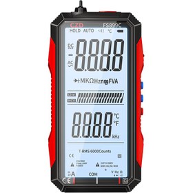 تصویر مولتی متر دیجیتال FS899C 
