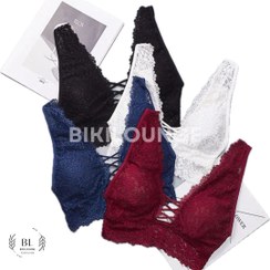 تصویر ست نیم‌تنه و شورت گیپور 