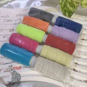 تصویر کش ماسوره رنگی 10 عددی 