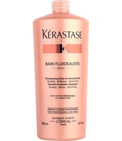 تصویر شامپو کراستاز اورجینال Kerastase 3474630647459 Soothing Shampoo for Unruly and Frizzy Hair 1000 ml - Discipline Bain Fluidealiste 3474630647459 