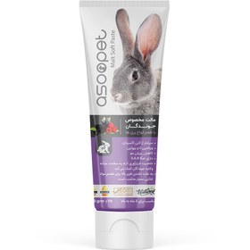 تصویر مالت مخصوص جوندگان طعم بری برند آسوپت ASOO PET rodents malt soft paste berry flavor