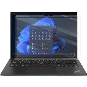 تصویر محافظ صفحه هیدروژل برند راکسپیس و ماهوت مناسب لپ تاپ LENOVO thinkpad t14s 2021 