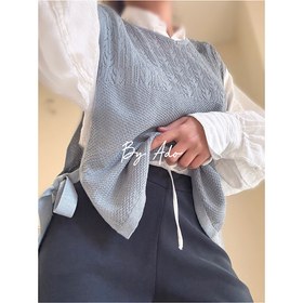 تصویر وست بافت بغل گره 0325 