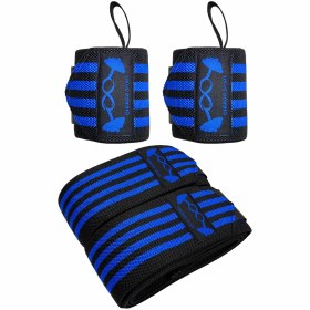 تصویر ست مچ بند و زانوبند بدنسازی چیاکو 