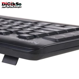 تصویر کیبورد و ماوس بی سیم هترون مدل HKCW140 با حروف فارسی Hatron HKCW140 Wireless Keyboard And Mouse With Persian Letters