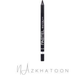 تصویر مداد چشم مات و ضدآب پاستل شماره 320 مشکی | Pastel Matte Eyeliner NO 320 