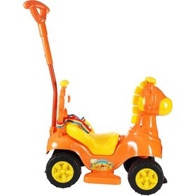 تصویر واکر کودک موزیکال مدل زرافه Giraffe model musical baby walker