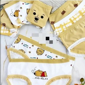 تصویر شورت زنانه کد ۱ تا ۵ طرح فانتزی عروسکی تدی ۳ عددی 