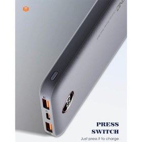 تصویر پاوربانک الدینیو مدل P10 ظرفیت 1۰۰۰۰ میلی آمپر ساعت LDNIO P10 10000mah Power bank