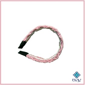 تصویر تل مو مکرومه مدل دوکا 