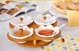 تصویر اردو درب دار گردان چوب سرامیک 