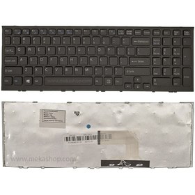 تصویر کیبورد لپ تاپ سونی Sony VGN-EE مشکی 