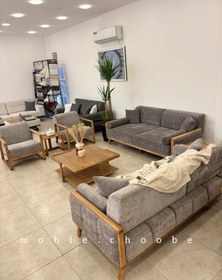 تصویر مبل مدل لیام - عسلی 