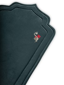 تصویر ست زوجی جانماز ابری طرح محراب مدل علی و زهرا Spongy couple prayer mat set with mihrab design / Ali & Zahra