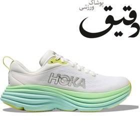 تصویر کفش کتونی ورزشی هوکاHoka Bondi 8 سفید 2/3 36 HOKA BONDI 8