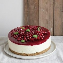 تصویر چیز کیک یخچالی 