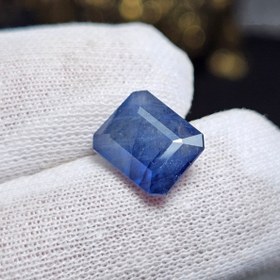 تصویر نگین سنگ یاقوت کبود معدنی کد 36902 