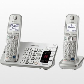 تصویر گوشی تلفن بی سیم پاناسونیک مدل KX-TGE272 ا Panasonic KX-TGE272 Cordless Phone Panasonic KX-TGE272 Cordless Phone
