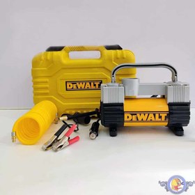 تصویر پمپ باد فندکی دو سیلندر دیوالت مدل DTP300 Diwalt two Cylinder Air Compressor DTP300