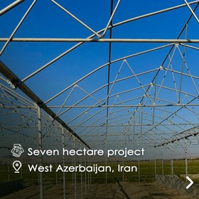 تصویر ساخت و اجرای گلخانه هیدروپونیک و خاکی Construction and implementation of hydroponic and soil greenhouses