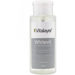 تصویر میسلار واتر ویتالیر مدل وایت ویت 250 میل Vitalayer Micellar Cleansing Water Whitevit 250ml